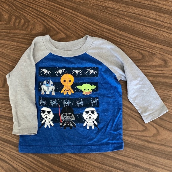 3/20$⭐️ Star Wars Raglan Tee - Picture 1 of 3